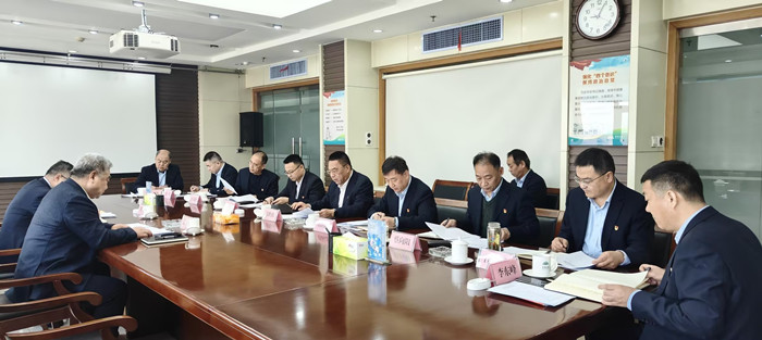 武伟参加指导济南水务集团有限公司党委民主生活会