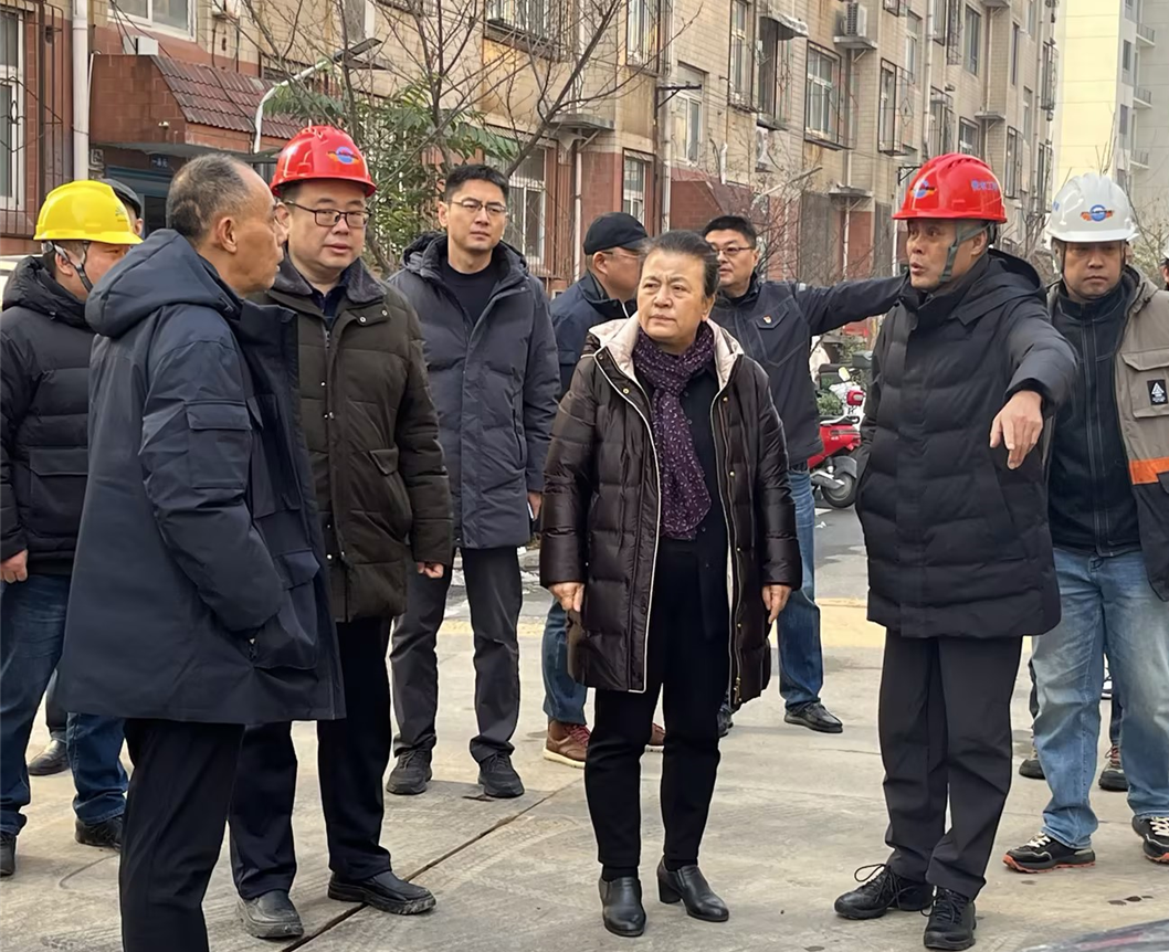 市水务局带队深入一线调研检查 筑牢冬季供水安全防线